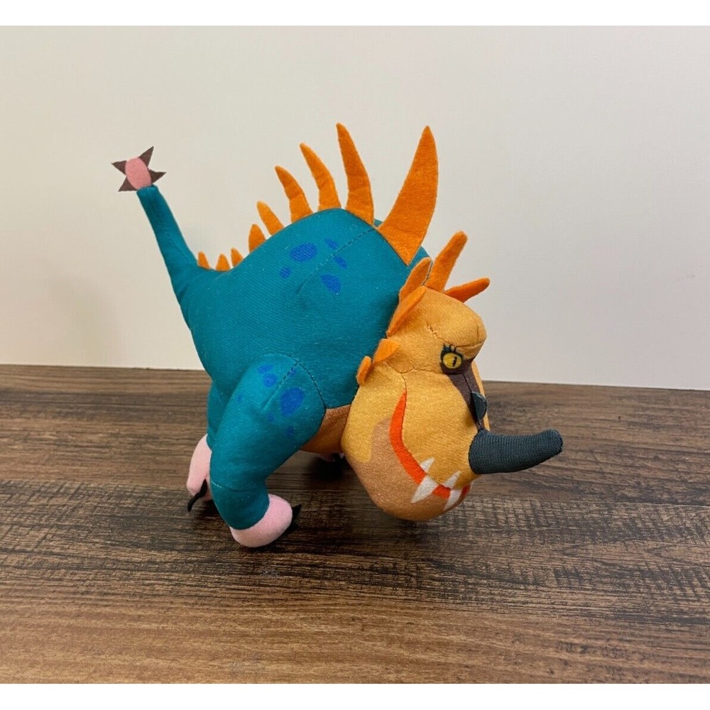Rumble Rayburn Jr Axehammer Plush Dragon Toy Factory Spikes Horn Teeth